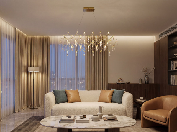 Lustră suspendată din cristal JOYA 900 - V40026S 1