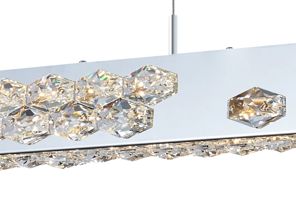 Candelabru de cristal suspendat CLARIS 1000 - V30002 4