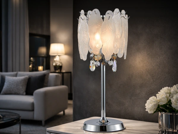 Lampă de masă din cristal GURU 505 - V20105 1