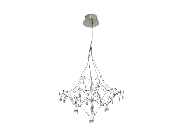 Lustră suspendată din cristal JOYA 600 - V40071S 2