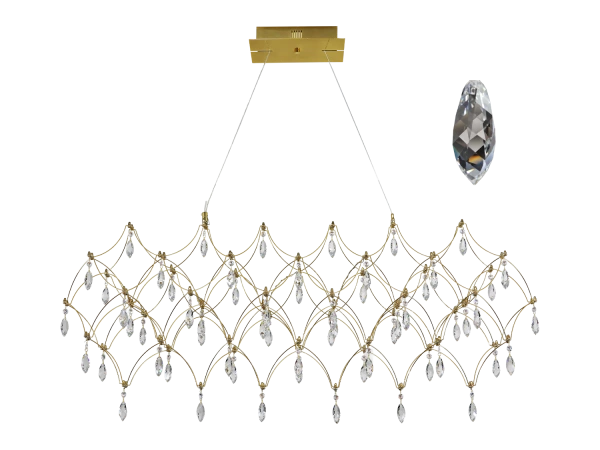 Lustră suspendată din cristal JOYA 900 - V40026S