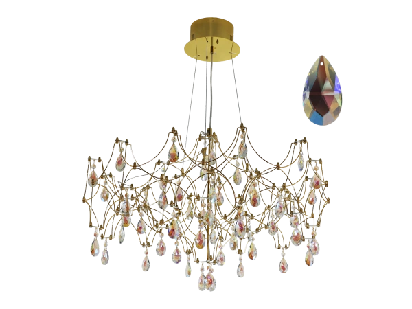 Lustră suspendată din cristal JOYA 730 - V40041
