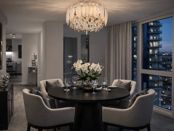 GURU plafon candelabru de cristal 600 - V20107 1