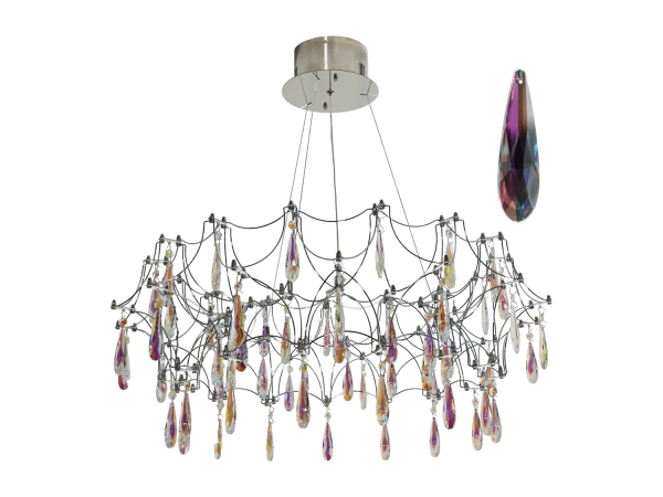Lustră suspendată din cristal JOYA 750 - V40052