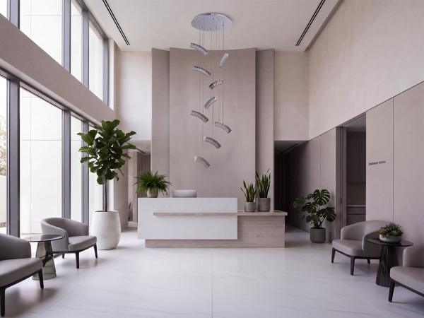 Lampa de tavan suspendată din cristal LETICIA - V30126 2