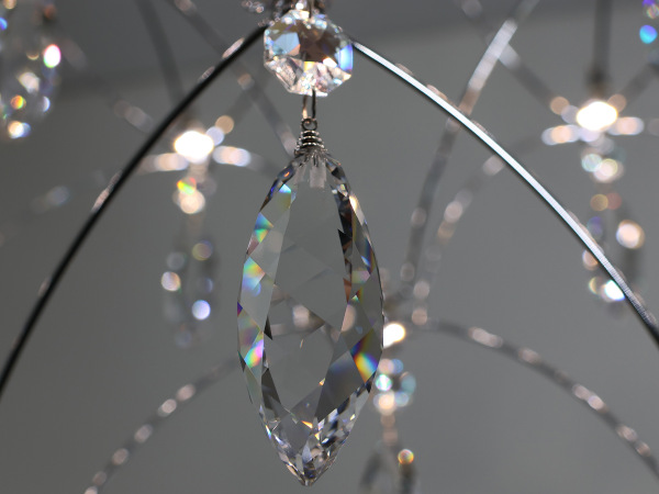 Lustră suspendată din cristal JOYA 900 - V40016S 5