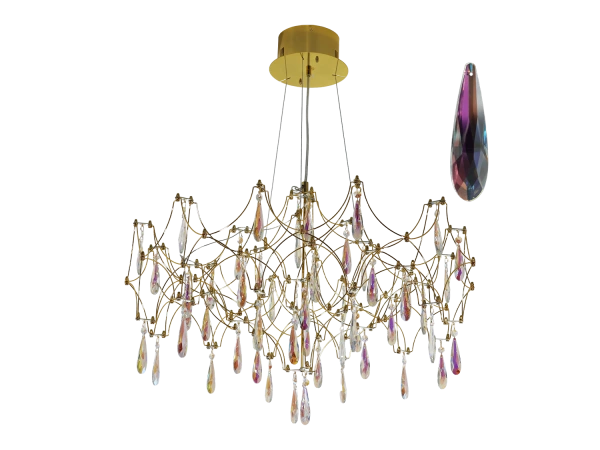 Lustră suspendată din cristal JOYA 730 - V40042