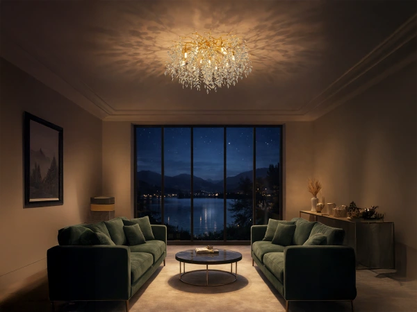 ELYSIA plafon candelabru de cristal 800 - V20009 1