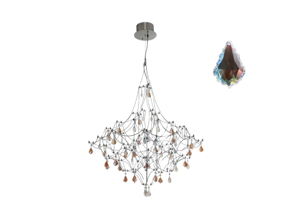 Lustră suspendată din cristal JOYA 870 - V40083S