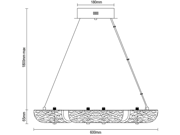 Candelabru CORTEZA 800 - V30034 5