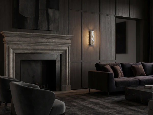 Lampă de perete din cristal CLARIS - V30010 3