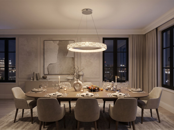 ALBERTO candelabru suspendat din cristal 820 - V30132 3