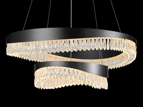 AURORA candelabru suspendat din cristal 800+450 - V30078 10