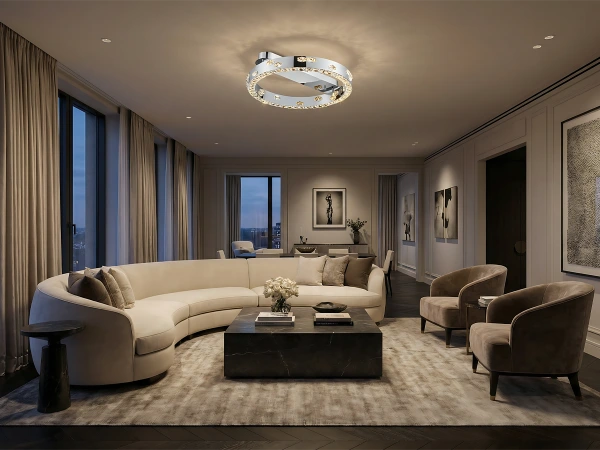 CLARIS plafon candelabru de cristal 600 - V30007 2