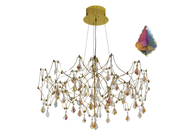 Lustră suspendată din cristal JOYA 730 - V40043