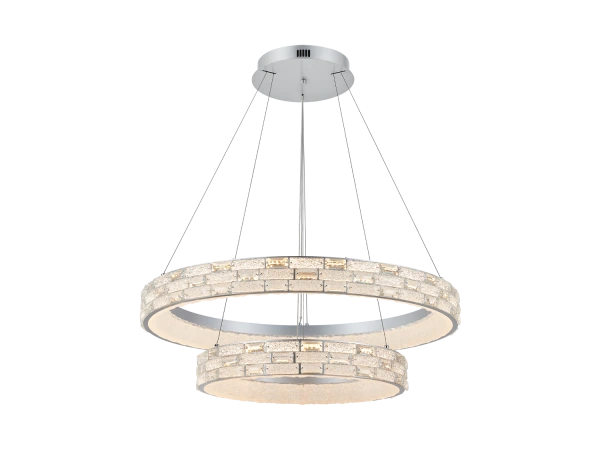 ALBERTO candelabru suspendat din cristal 820+550 - V30133 2