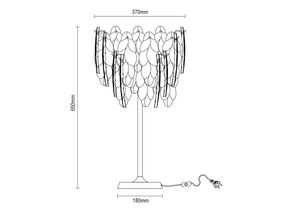 Lampă de masă CHOREO 650 - V20120 8