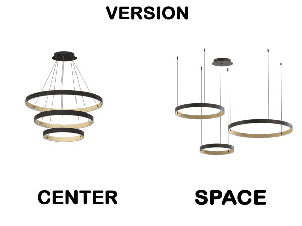 Lampa suspendată PATRIOT 450+650+850 - V10237 11