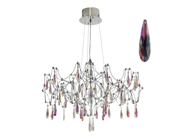 Lustră suspendată din cristal JOYA 730 - V40032