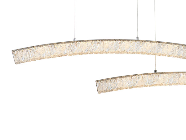 LETICIA candelabru suspendat din cristal 840+840 - V30121 5