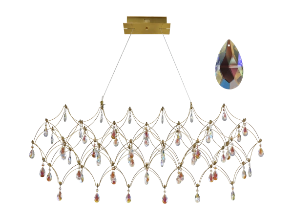 Lustră suspendată din cristal JOYA 900 - V40021