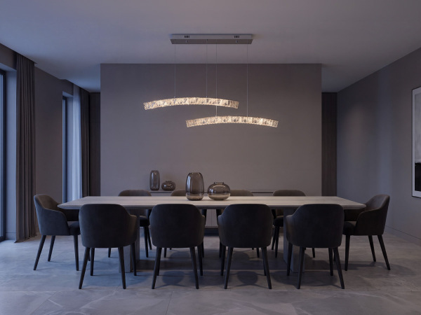 LETICIA candelabru suspendat din cristal 840+840 - V30121 1