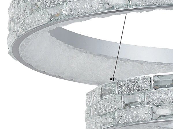 ALBERTO candelabru suspendat din cristal 820+550 - V30133 4