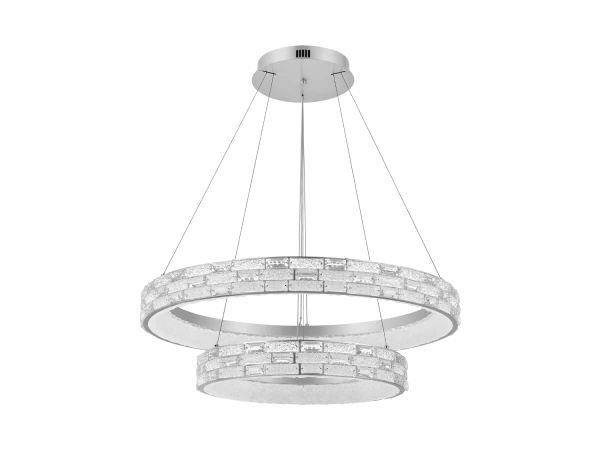 ALBERTO candelabru suspendat din cristal 820+550 - V30133