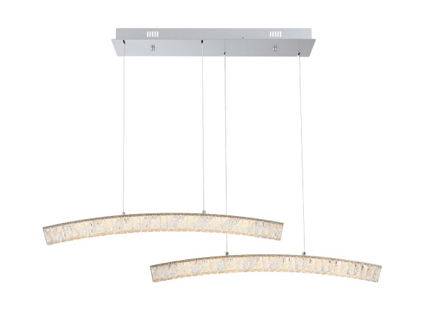 LETICIA candelabru suspendat din cristal 840+840 - V30121 3