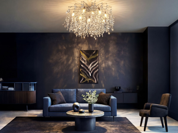 ELYSIA plafon candelabru de cristal 800 - V20010 1