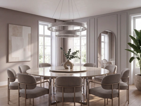 SARITA candelabru suspendat din cristal 800+480 - V30144 2