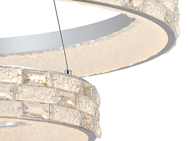 ALBERTO candelabru suspendat din cristal 820+550 - V30133 3