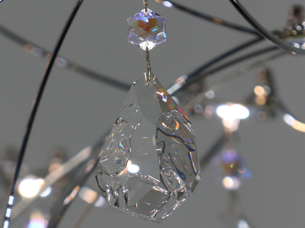 Lustră suspendată din cristal JOYA 600 - V40074S 5