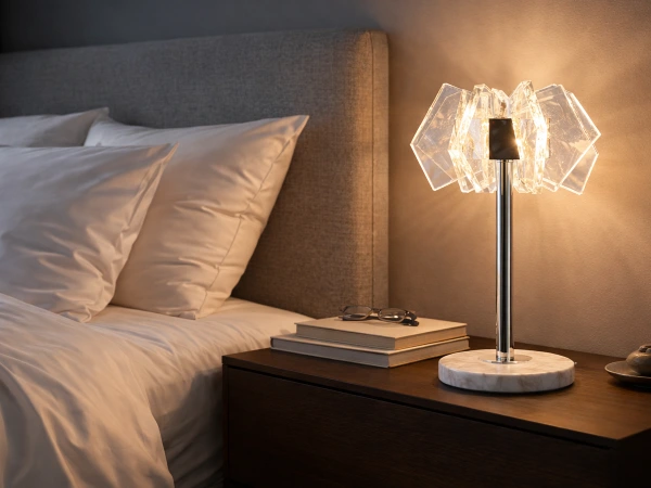 PIKASO Lampă de masă din cristal 380 - V30026 1