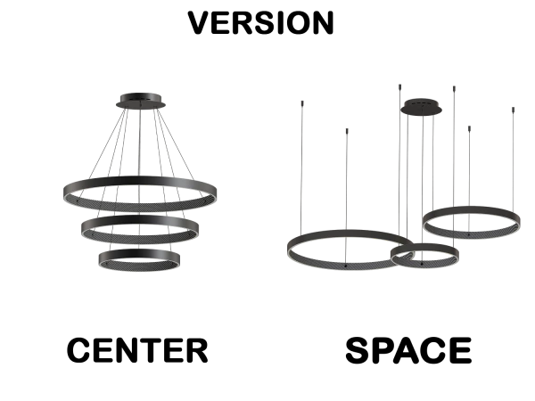Lampa suspendată PATRIOT 450+650+850 - V10244 11