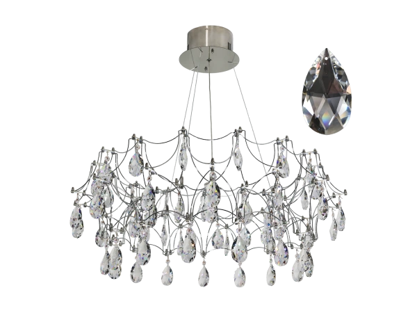 Lustră suspendată din cristal JOYA 750 - V40052S