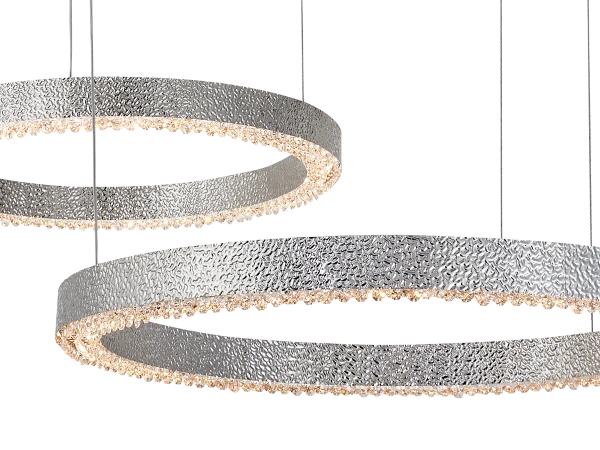 SARITA candelabru suspendat din cristal 800+680+480 - V30145 5