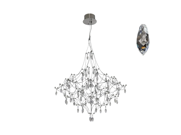 Lustră suspendată din cristal JOYA 870 - V40086S