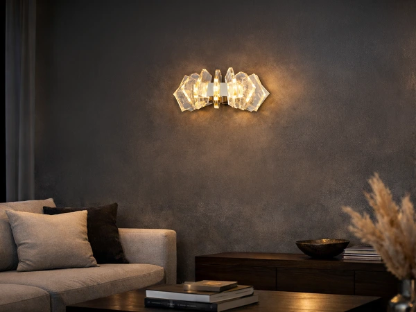 PIKASO Candelabru de perete din cristal - V30025 2