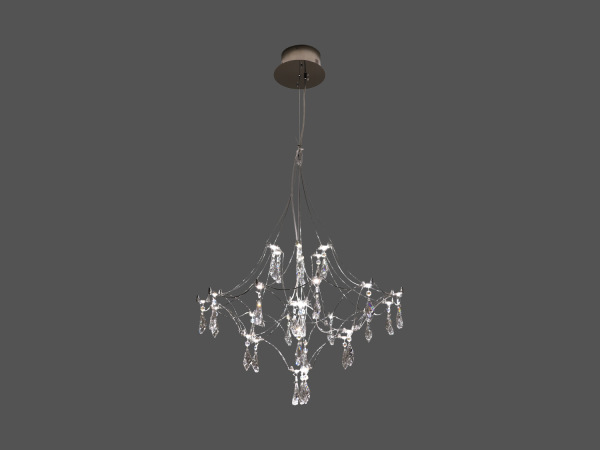 Lustră suspendată din cristal JOYA 600 - V40075S 3
