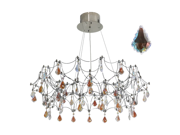 Lustră suspendată din cristal JOYA 750 - V40053S