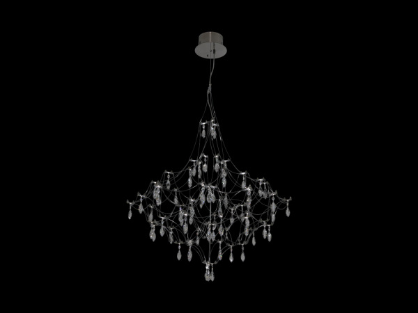 Lustră suspendată din cristal JOYA 870 - V40086S 5