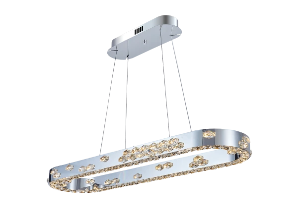 Candelabru de cristal suspendat CLARIS 1100x320 - V30003 3