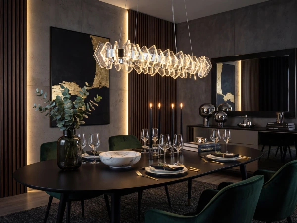 PIKASO candelabru suspendat din cristal 1050 - V30021 1