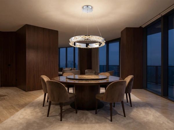 Candelabru suspendat de cristal CLARIS 600 - V30004 2