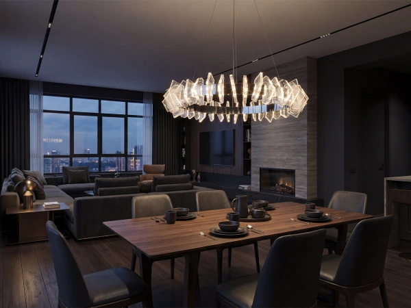 PIKASO candelabru suspendat din cristal 800 - V30024 4