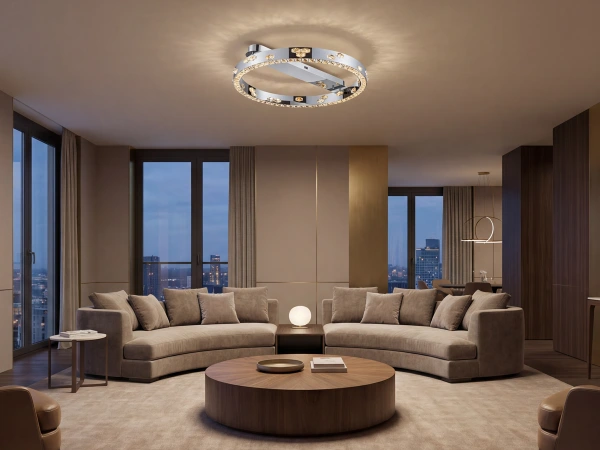 CLARIS plafon candelabru de cristal 800 - V30008 2