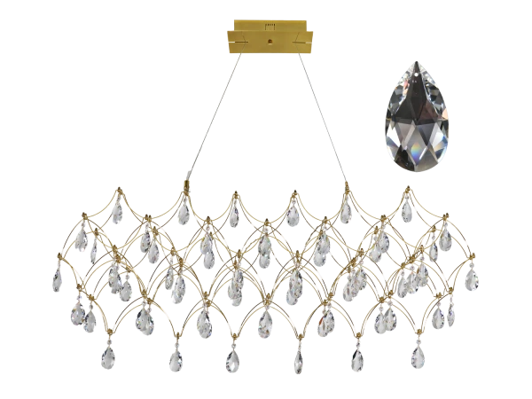 Lustră suspendată din cristal JOYA 900 - V40022S