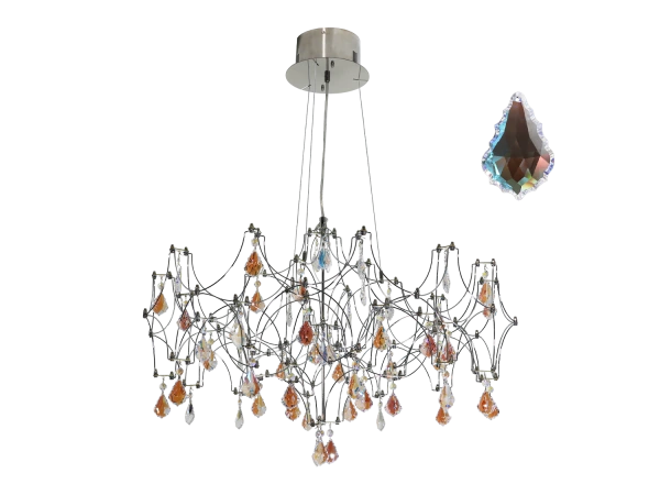 Lustră suspendată din cristal JOYA 730 - V40033S