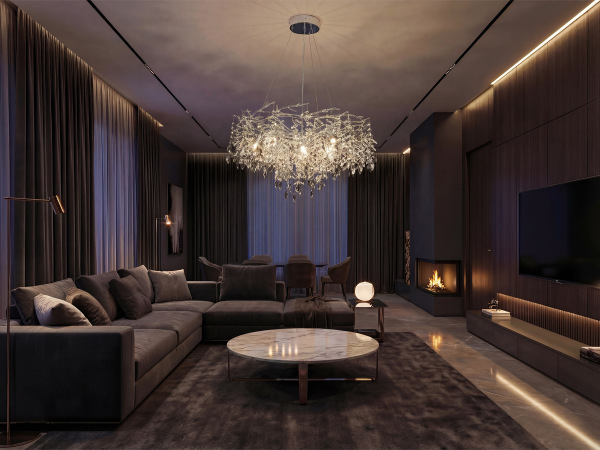 ELYSIA candelabru suspendat din cristal 800 - V20004 2